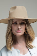 Load image into Gallery viewer, Camille Wool Wide Brim Hat
