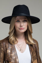 Load image into Gallery viewer, Camille Wool Wide Brim Hat
