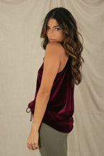 Load image into Gallery viewer, Vanna Velvet Cami Top
