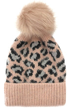 Load image into Gallery viewer, Leopard Beanie Hat
