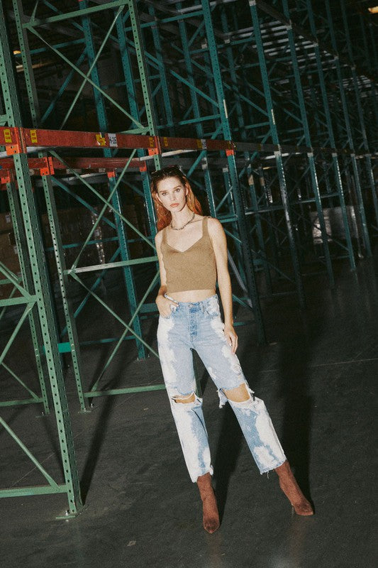 Parker High Rise 90's Boyfriend Jeans