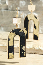 Load image into Gallery viewer, Leather Arch Earrings
