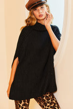 Load image into Gallery viewer, Tenille Turtleneck Sweater Cape
