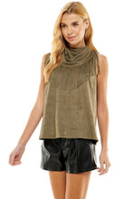 Load image into Gallery viewer, Celine Suede Top
