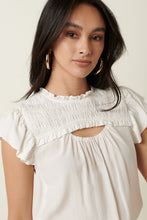 Load image into Gallery viewer, Lucy Ruffle Sleeve Blouse
