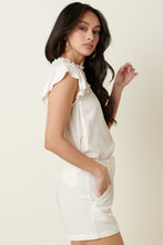 Load image into Gallery viewer, Lucy Ruffle Sleeve Blouse
