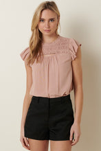 Load image into Gallery viewer, Lucy Ruffle Sleeve Blouse
