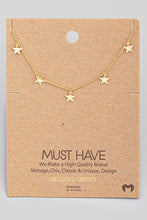 Load image into Gallery viewer, Mini Star Charm Necklace
