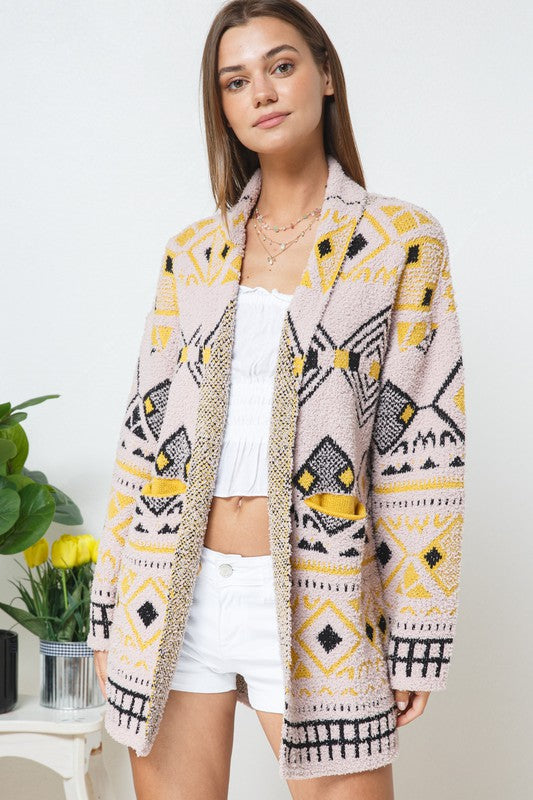 Rowan Aztec Cardigan