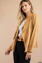 Load image into Gallery viewer, Shiloh Faux Suede Blazer
